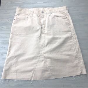 GAP A-Line Corduroy, Knee Length Skirt, Sz 32
